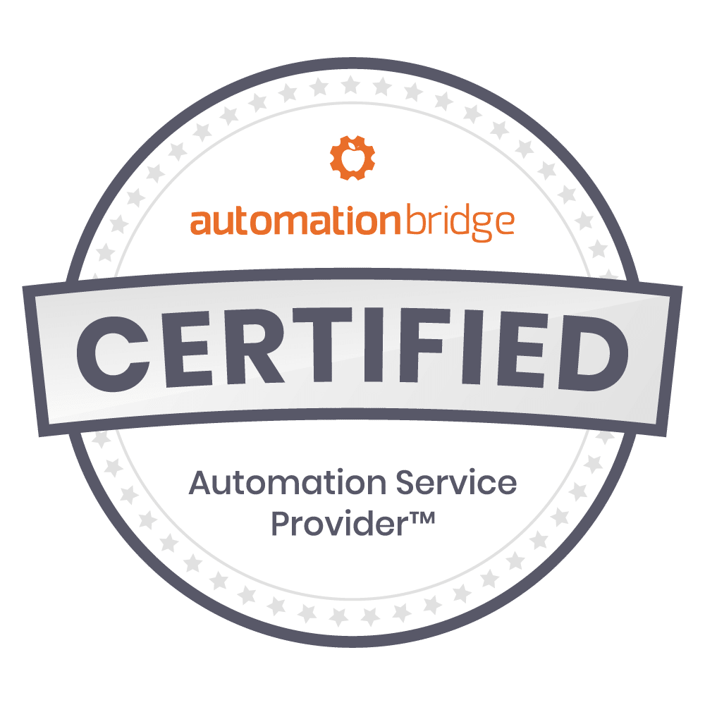 Certified Automation Service Provider badge